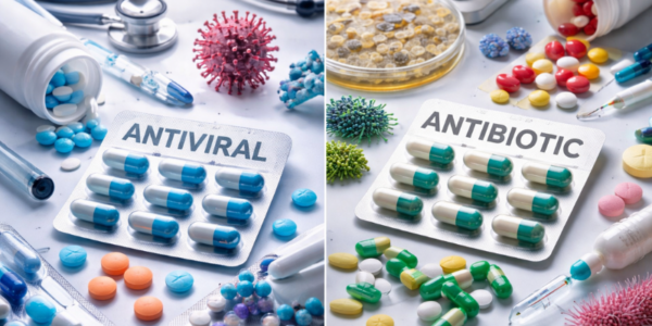Antiviral vs. Antibiotic Medications: What’s the Real Difference?