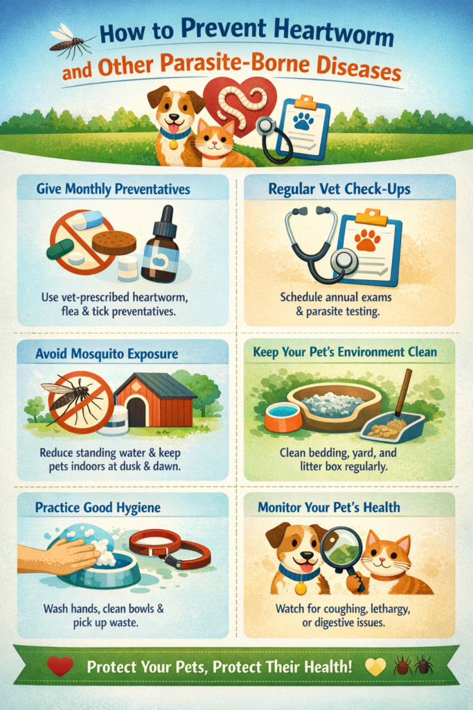 Parasite disease prevention
