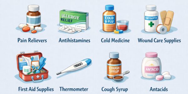 Common Drug Store Products You Should Always Keep at Home